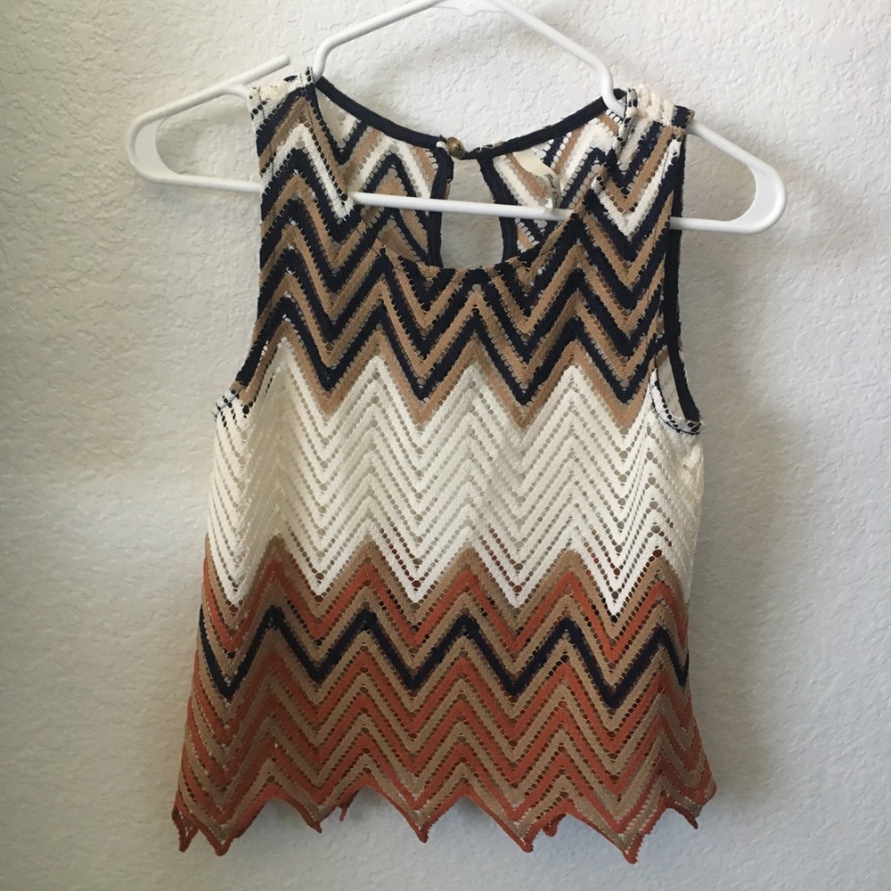 Chevron tank top